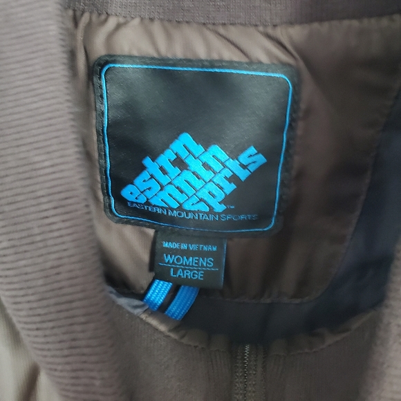 EASTERN MOUNTAIN SPORTS Puffer Vest Brown Thermal - Picture 7 of 10